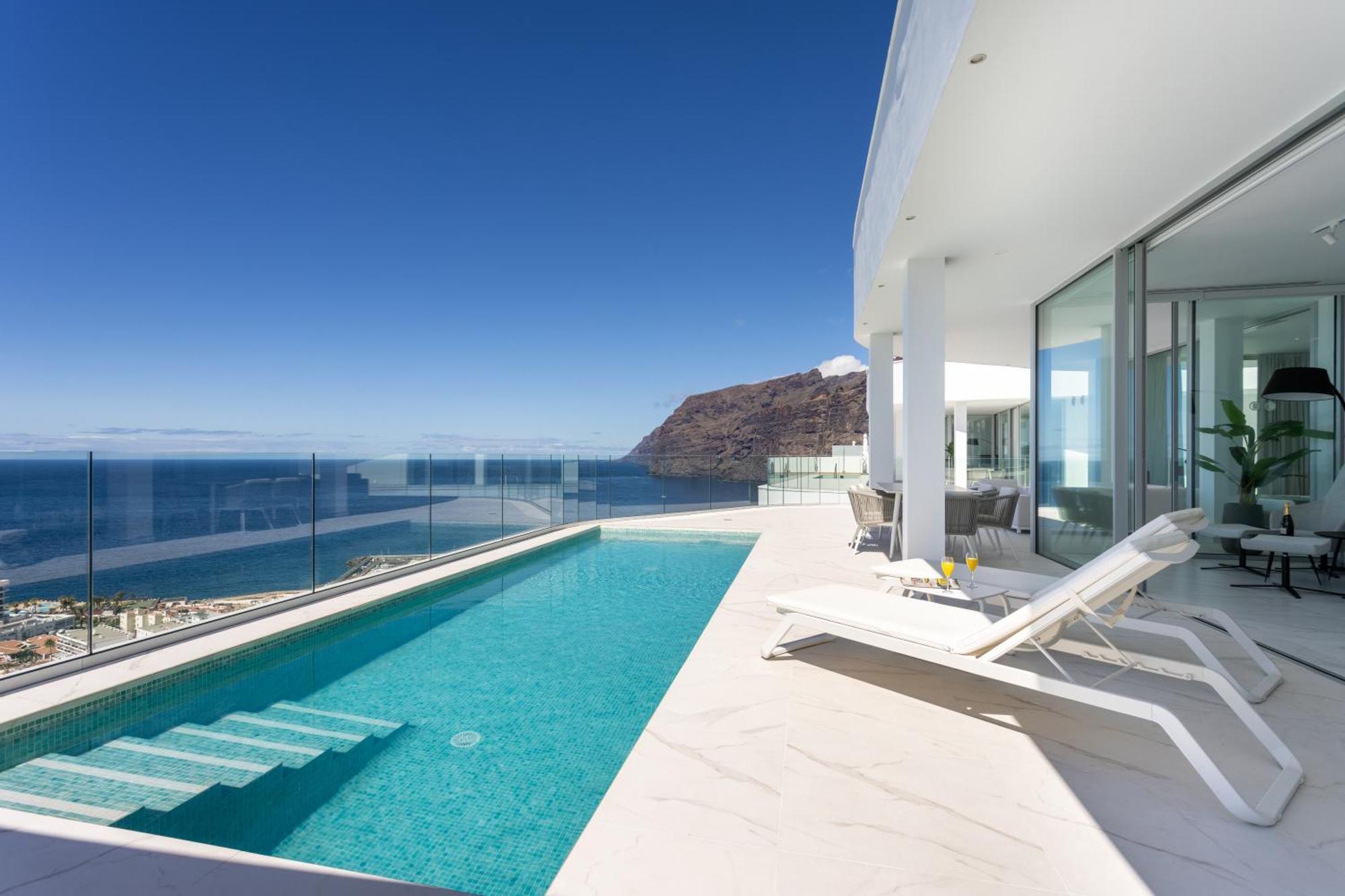 Crystal I Luxury Apartments By Enjoyahome Acantilado de los Gigantes Exterior foto