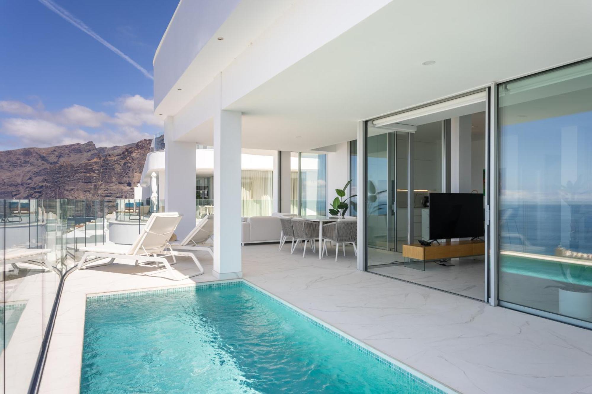 Crystal I Luxury Apartments By Enjoyahome Acantilado de los Gigantes Exterior foto