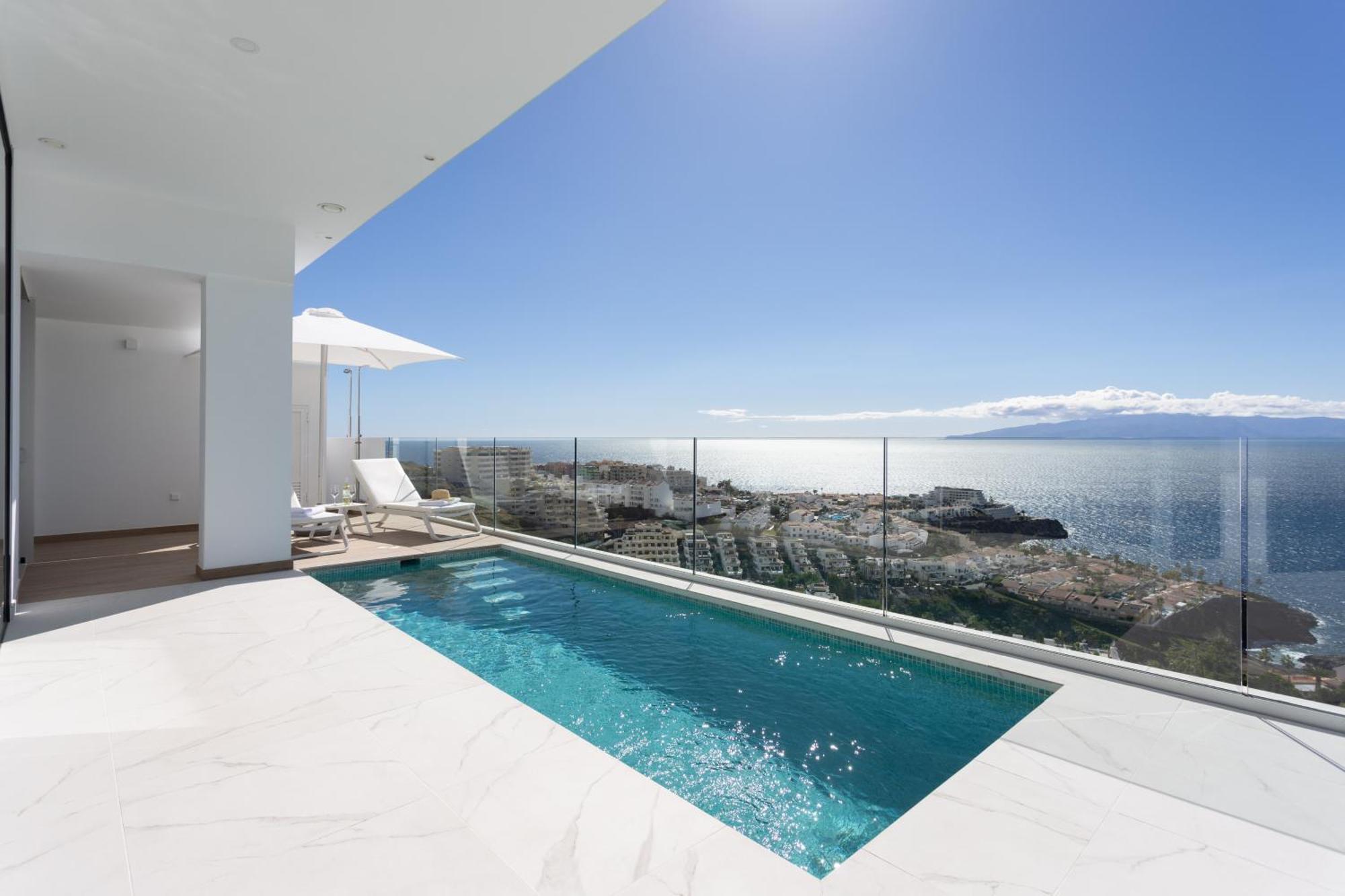 Crystal I Luxury Apartments By Enjoyahome Acantilado de los Gigantes Exterior foto