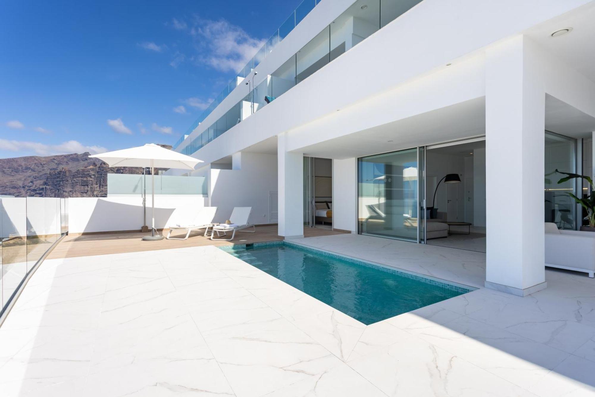 Crystal I Luxury Apartments By Enjoyahome Acantilado de los Gigantes Exterior foto